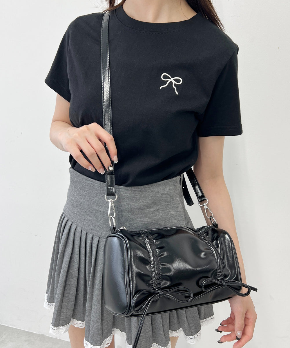 リボンコンパクトTシャツ