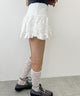 レースパイピングミニスカート