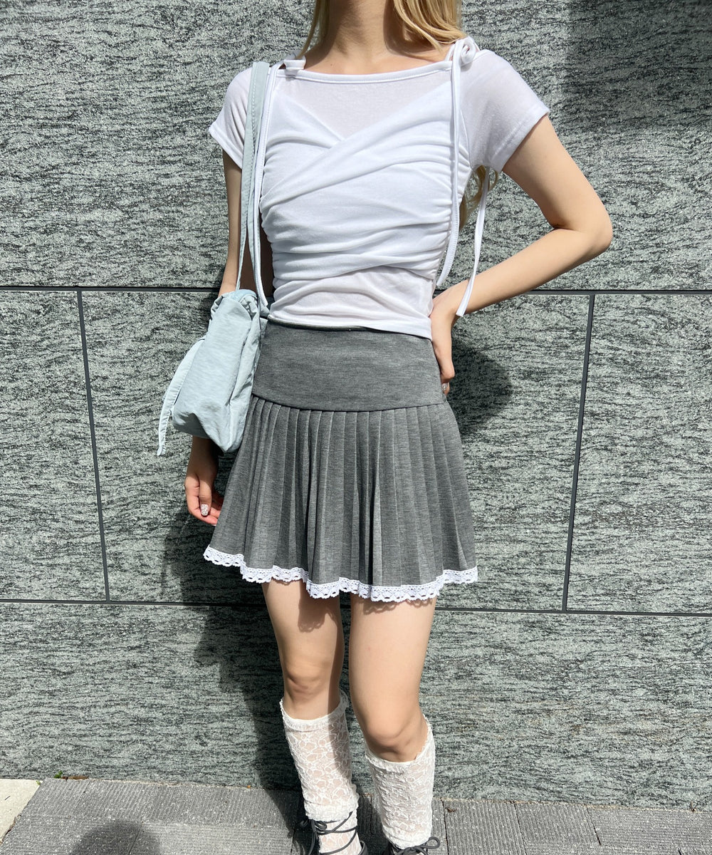 ロングリボンコンパクトTシャツ