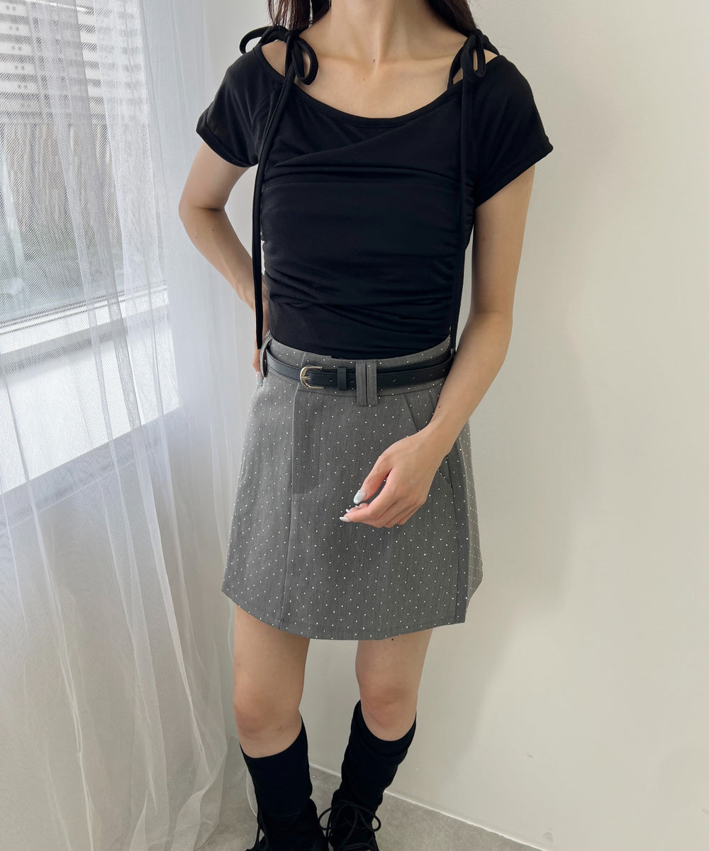 ロングリボンコンパクトTシャツ