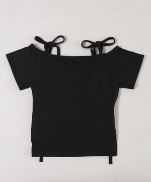 ロングリボンコンパクトTシャツ