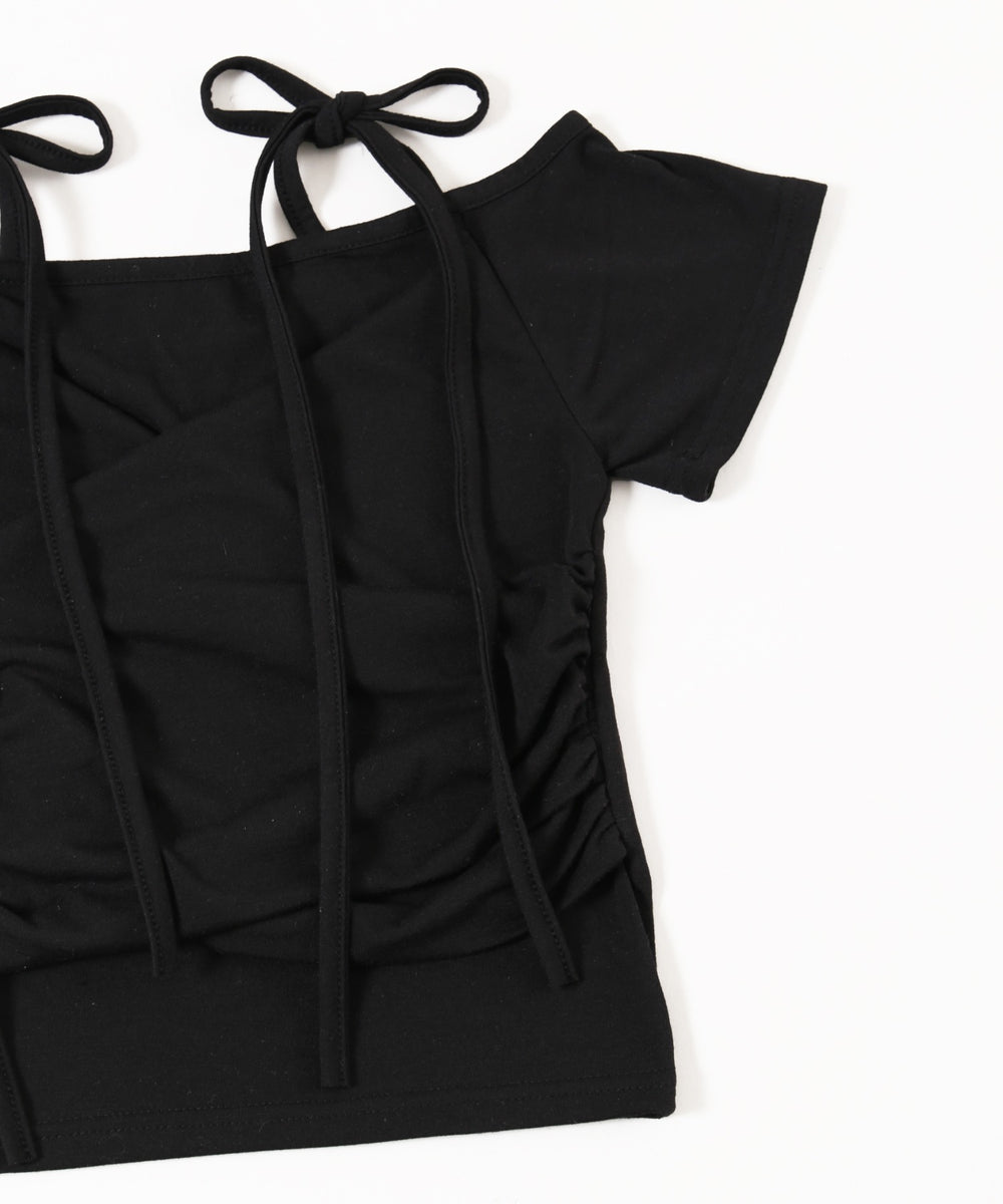 ロングリボンコンパクトTシャツ