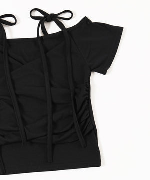 ロングリボンコンパクトTシャツ