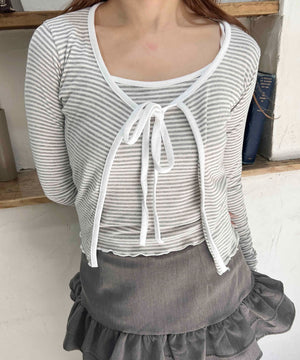 グレー モデル：155㎝ F着用