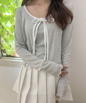 グレー モデル：155㎝ F着用