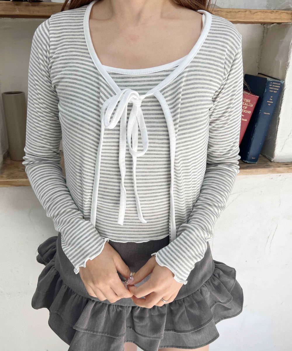 グレー モデル：155㎝ F着用