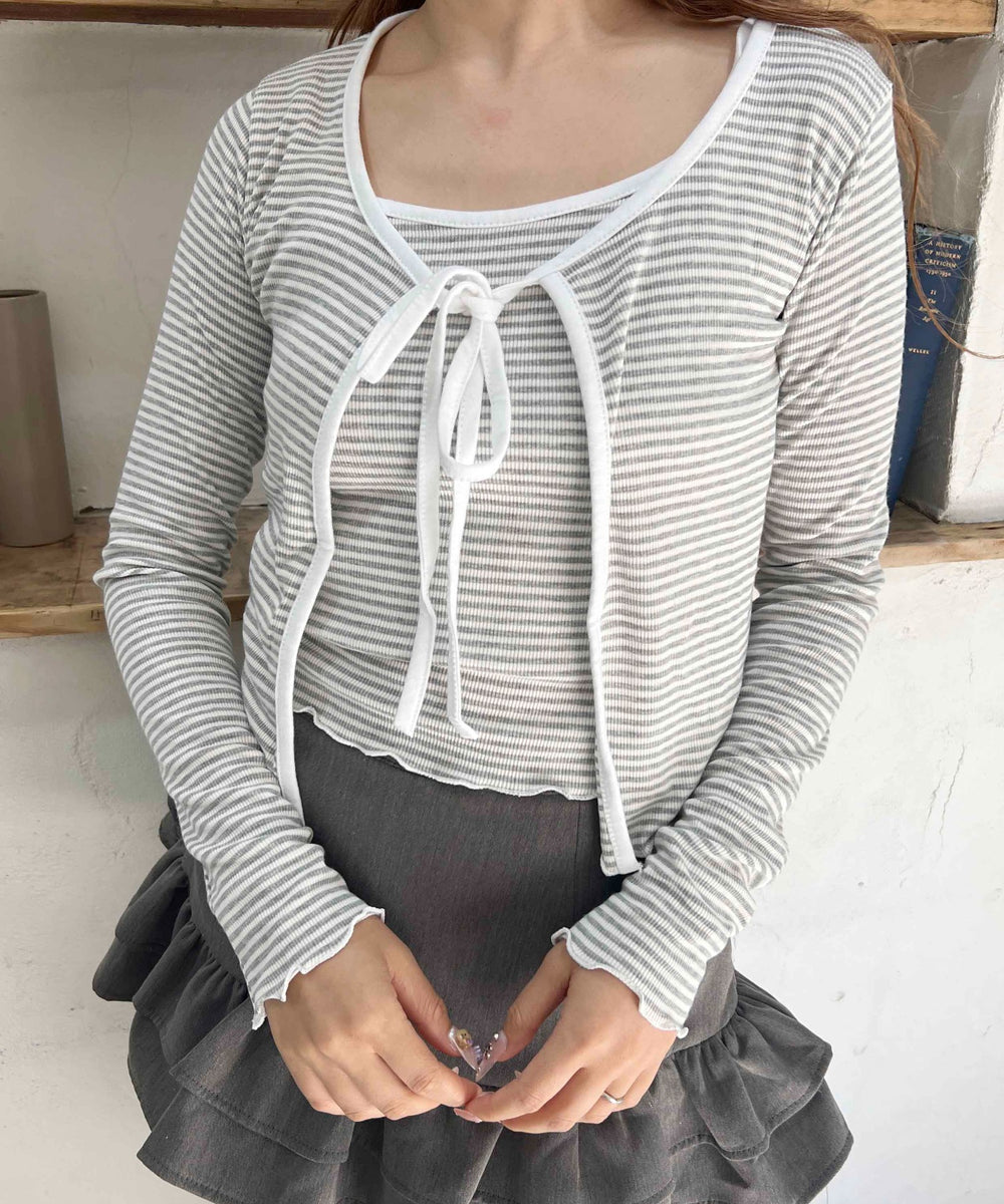 グレー モデル：155㎝ F着用