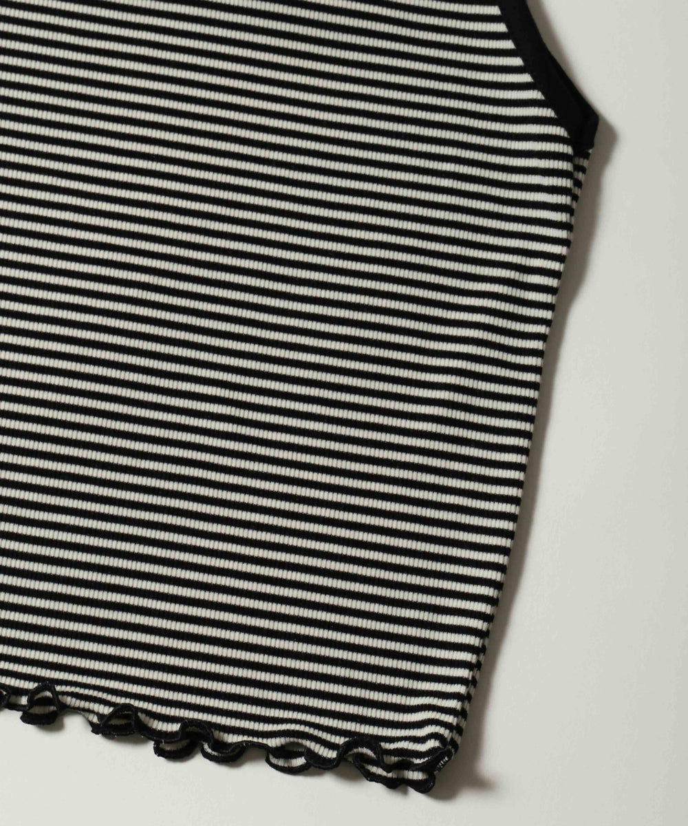 キャミセットボーダーカーデ