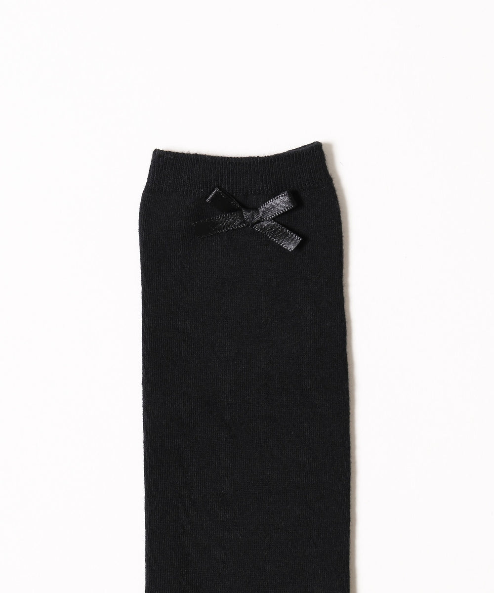 リボンポイントハイソックス