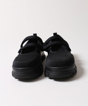 ボリュームソールWストラップシューズ