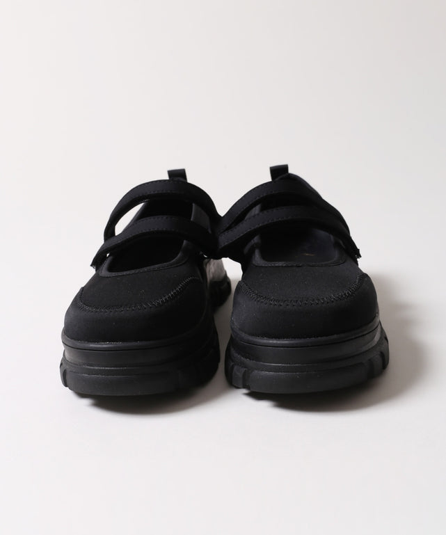 ボリュームソールWストラップシューズ