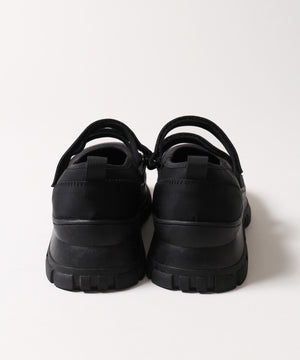 ボリュームソールWストラップシューズ