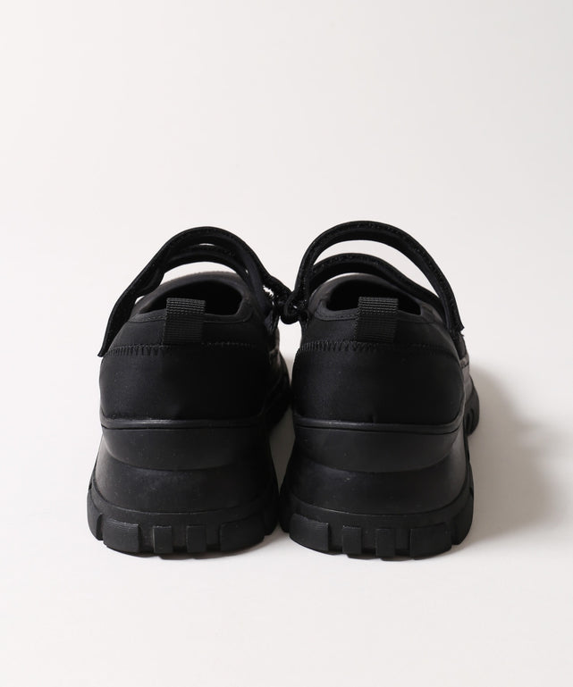 ボリュームソールWストラップシューズ