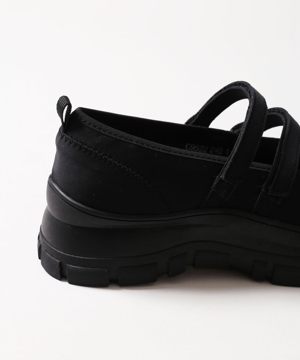 ボリュームソールWストラップシューズ