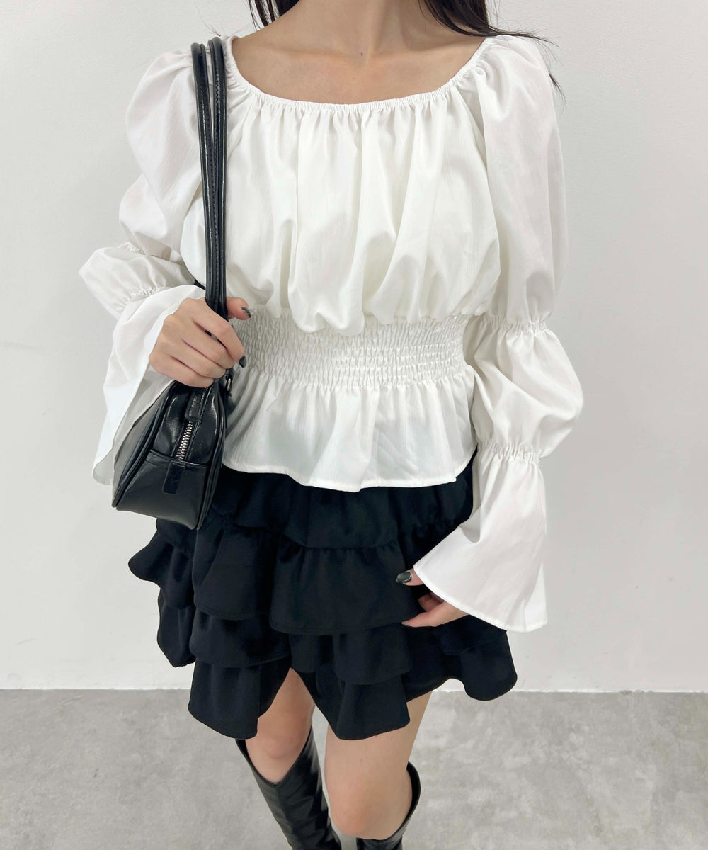 ホワイト モデル：157㎝ F着用