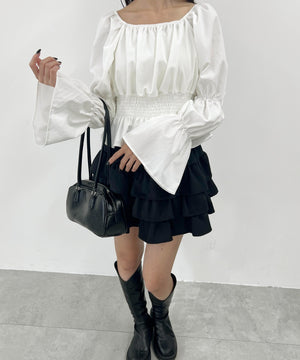 ホワイト モデル：157㎝ F着用