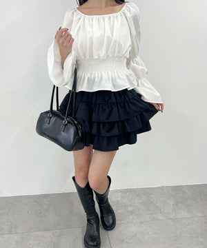 ホワイト モデル：157㎝ F着用