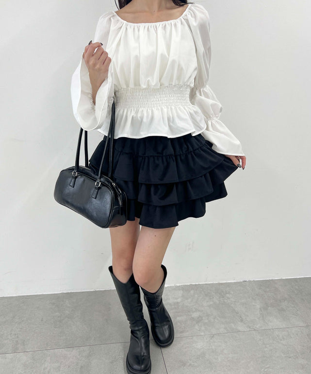 ホワイト モデル：157㎝ F着用