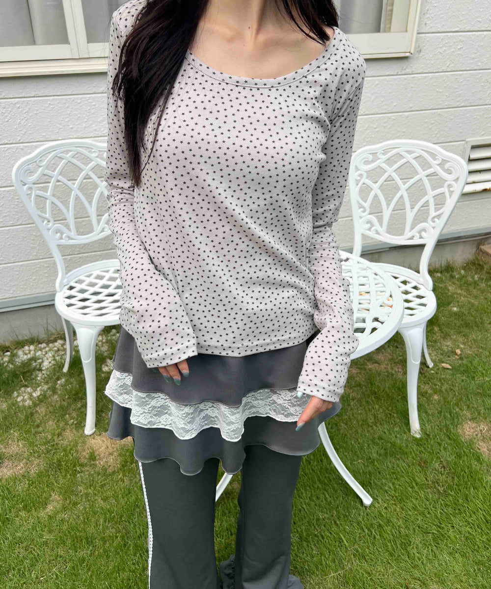 グレー モデル：157㎝ F着用