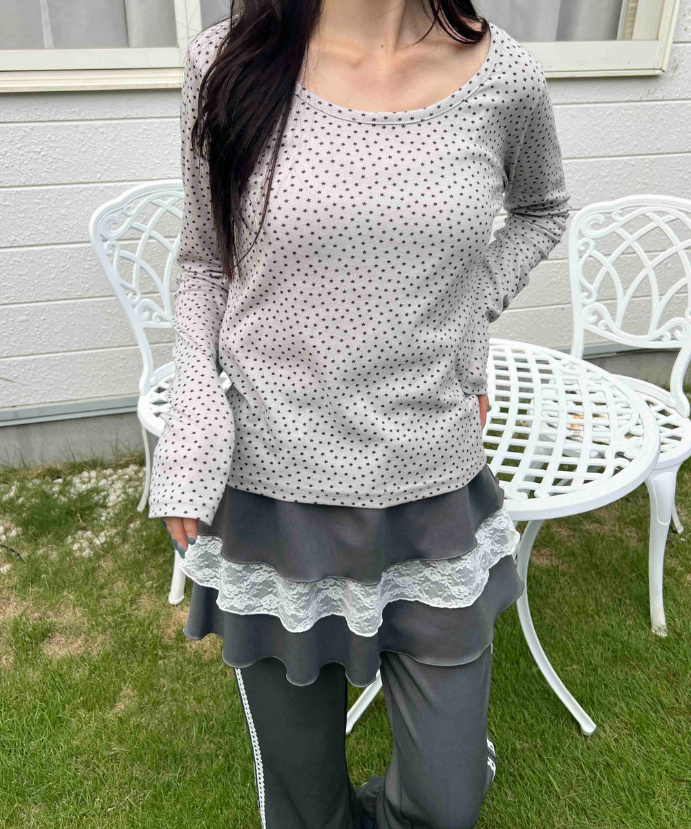 グレー モデル：157㎝ F着用