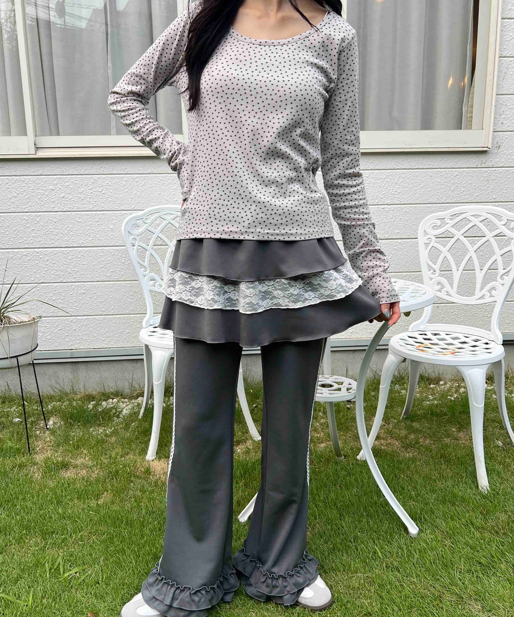 グレー モデル：157㎝ F着用