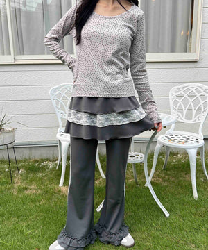 グレー モデル：157㎝ F着用