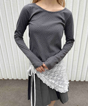 チャコール モデル：160㎝ F着用