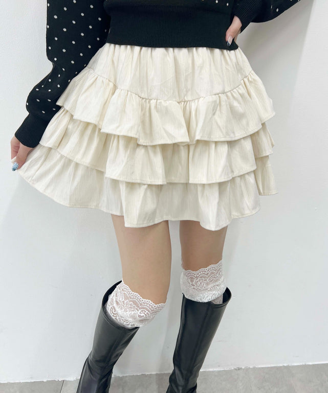 ホワイトアイボリー モデル：160㎝ F着用