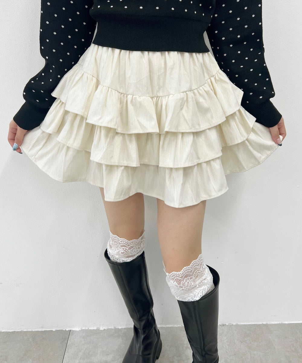 ホワイトアイボリー モデル：160㎝ F着用