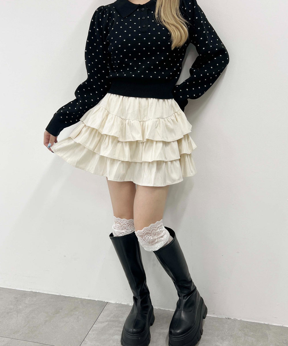 ホワイトアイボリー モデル：160㎝ F着用