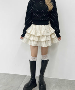 ホワイトアイボリー モデル：160㎝ F着用