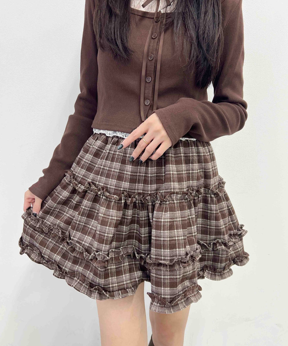 ブラウン モデル：157㎝ F着用