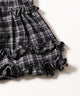 チェックフリルミニスカート