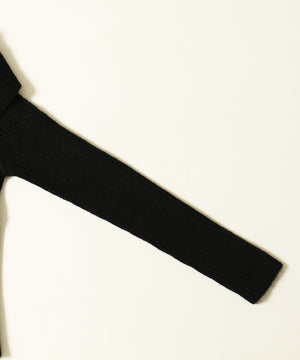 ビッグカラーオフショルニット