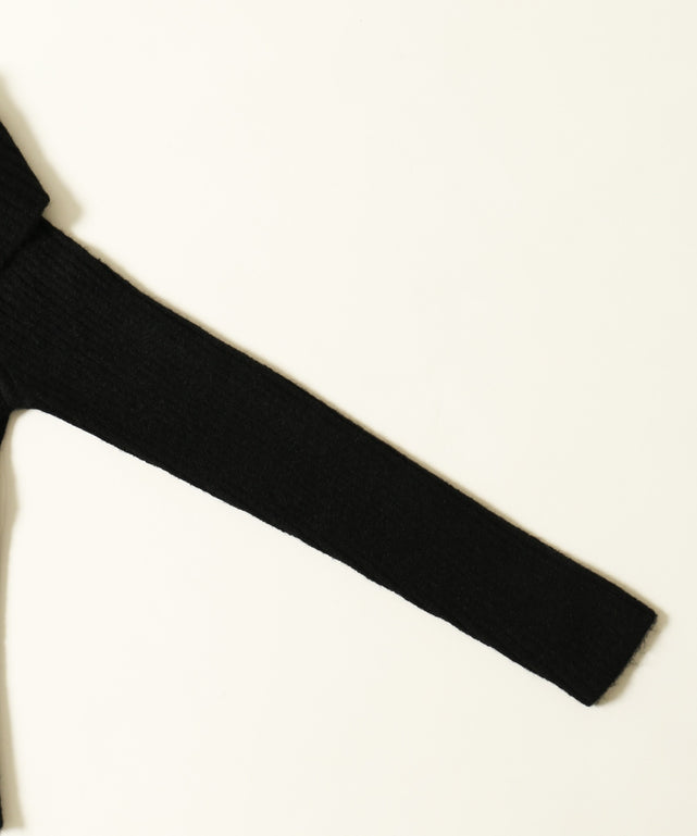 ビッグカラーオフショルニット