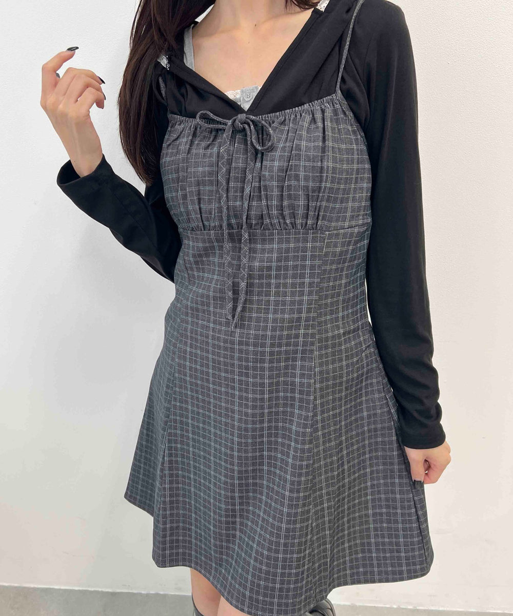 グレー モデル：157㎝ F着用