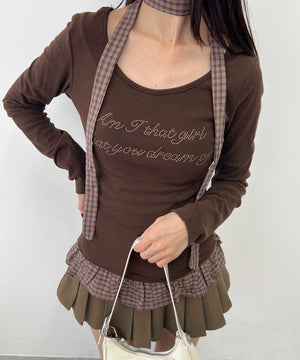 ブラウン モデル：157㎝ F着用