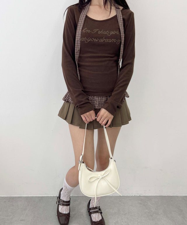 ブラウン モデル：157㎝ F着用