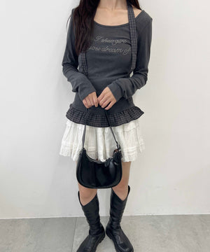 グレー モデル：157㎝ F着用