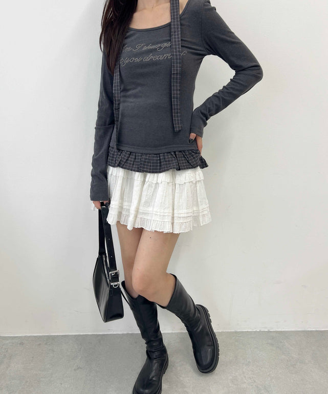 グレー モデル：157㎝ F着用