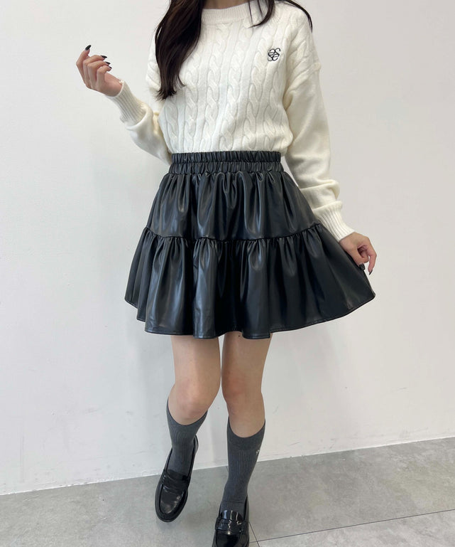 PUティアードミニスカート – WEGO ONLINE STORE