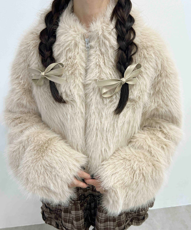 リボンコンパクト □リトルリボンヘアクリップセット/F i.n.t [51AB17a008] | F i.n.t