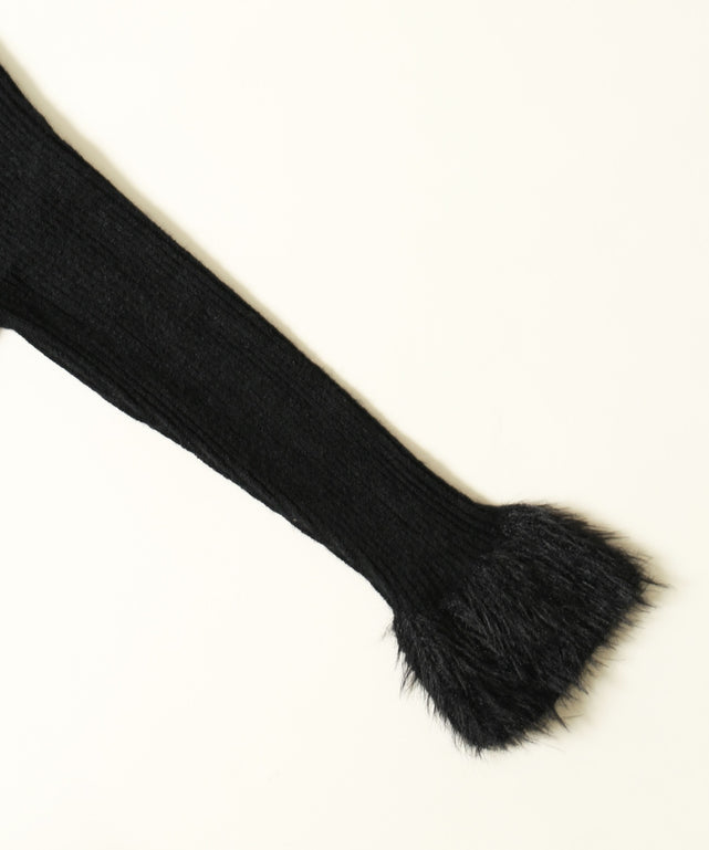 フェザーキリカエWジップカーディガン