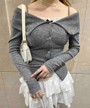 グレー モデル：160㎝ F着用