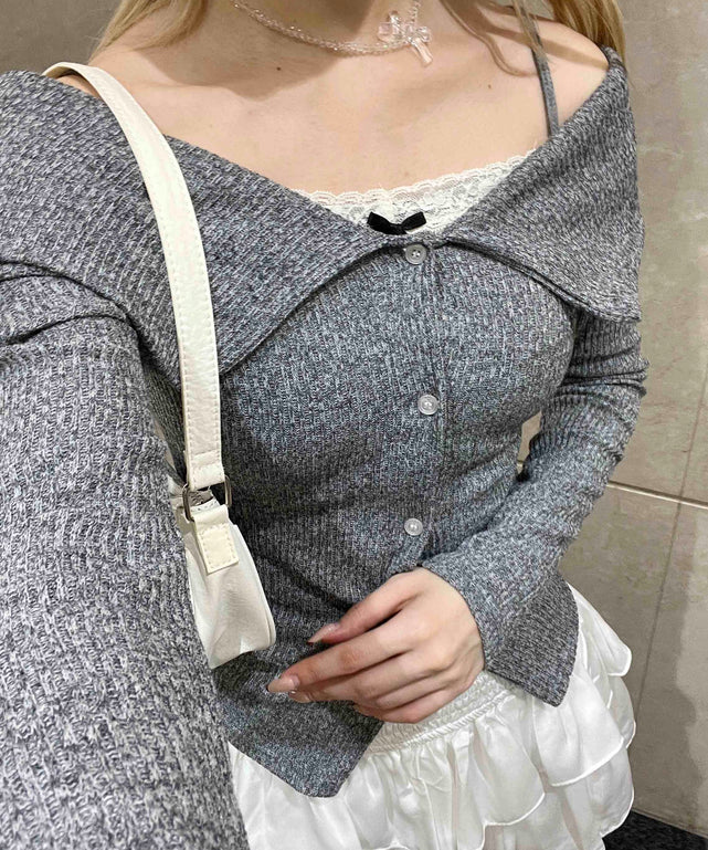 グレー モデル：160㎝ F着用