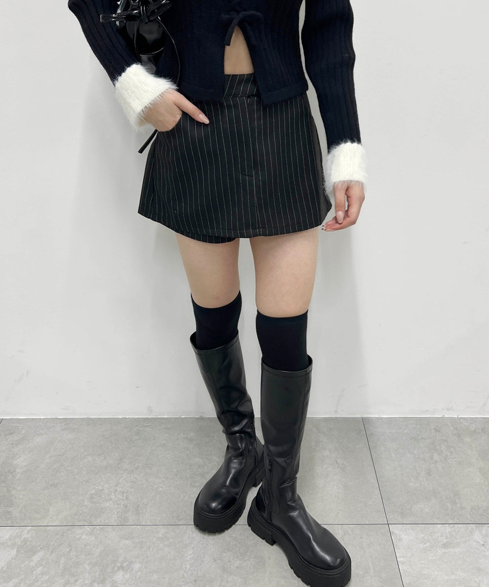 スカートレイヤードショートパンツ