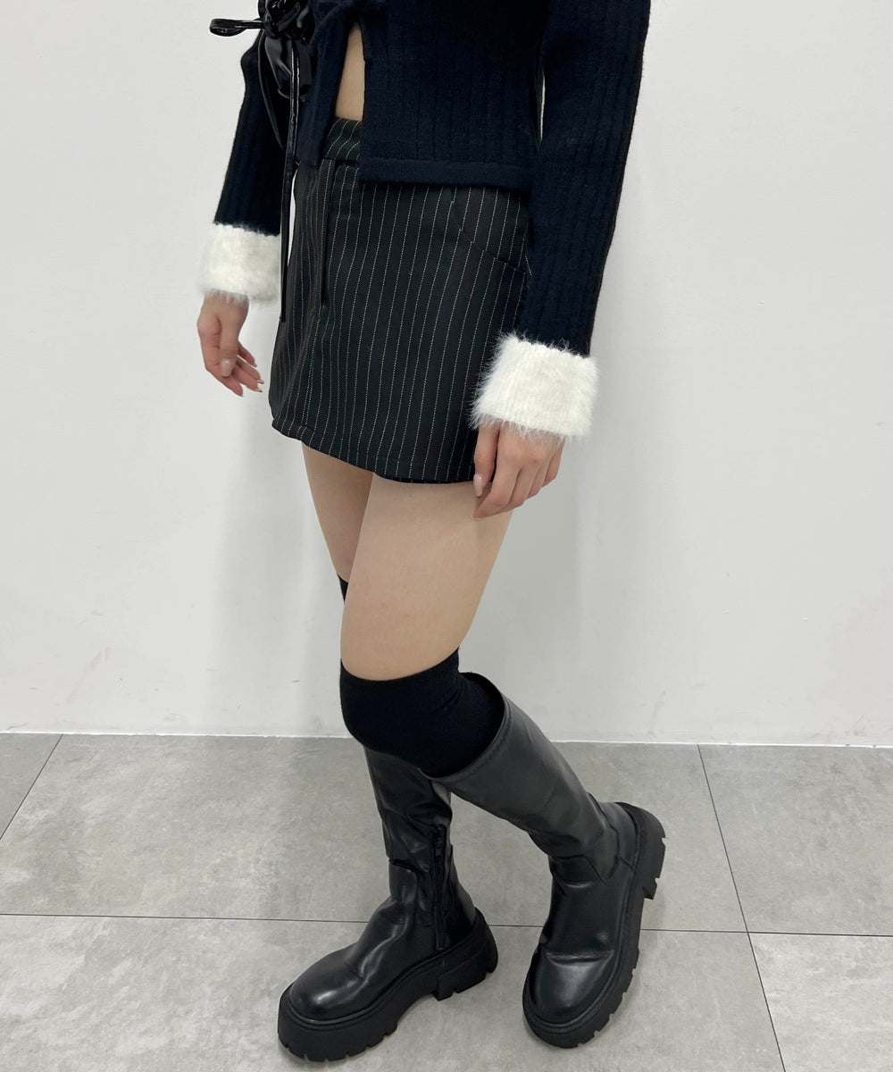 スカートレイヤードショートパンツ