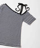 ボーダーワンショルTシャツ