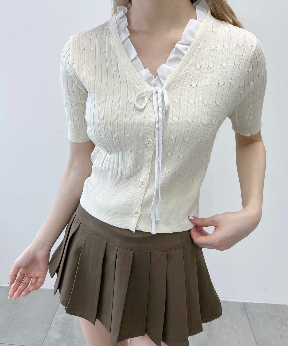 ホワイトアイボリー モデル：160㎝ F着用