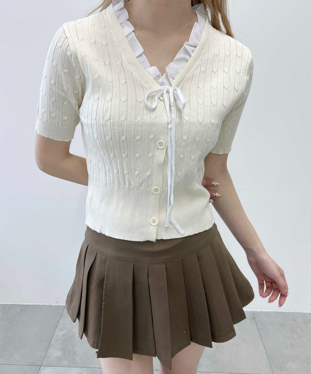 ホワイトアイボリー モデル：160㎝ F着用